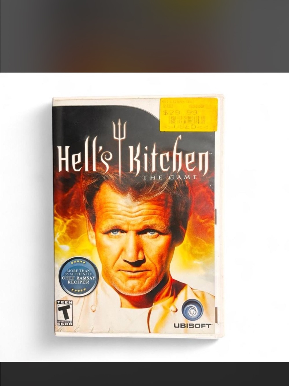 Hell's Kitchen The Game - Gordon Ramsey Cover